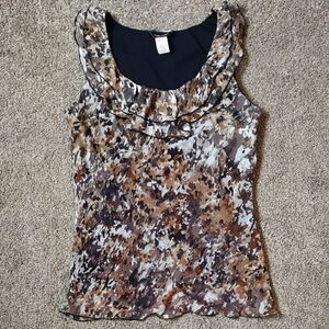 Brody Myles Made In Canada Sleeveless Size Large Lined‎ Polyester Top